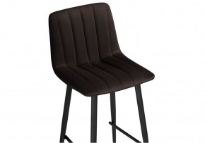 Барный стул Дани коричневый / черный в Александровском - alexsandrovskoe.mebel-74.com | фото