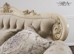 Комплект мягкой мебели Мона Лиза (крем) с раскладным механизмом в Александровском - alexsandrovskoe.mebel-74.com | фото