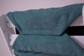 Комплект растущий стул и подушки Конёк Горбунёк Комфорт  (Серый металлик, Волна) в Александровском - alexsandrovskoe.mebel-74.com | фото