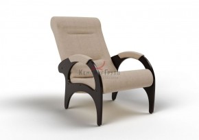 Кресло для отдыха Римини 19-Т-П (ткань/венге) ПЕСОК в Александровском - alexsandrovskoe.mebel-74.com | фото