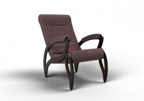 Кресло для отдыха Зельден 20-Т-КМ (ткань/венге) КОФЕ С МОЛОКОМ в Александровском - alexsandrovskoe.mebel-74.com | фото