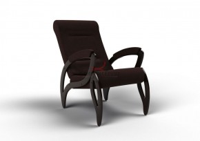 Кресло для отдыха Зельден 20-Т-Ш (ткань/венге) ШОКОЛАД в Александровском - alexsandrovskoe.mebel-74.com | фото