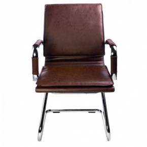 Кресло для посетителя Бюрократ CH-993-Low-V/Brown коричневый в Александровском - alexsandrovskoe.mebel-74.com | фото