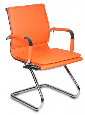 Кресло для посетителя Бюрократ CH-993-Low-V/orange оранжевый в Александровском - alexsandrovskoe.mebel-74.com | фото