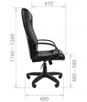 Кресло для руководителя CHAIRMAN 480 LT (Экокожа) в Александровском - alexsandrovskoe.mebel-74.com | фото
