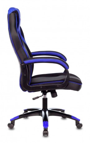 Кресло игровое Бюрократ VIKING 2 AERO BLUE черный/синий в Александровском - alexsandrovskoe.mebel-74.com | фото