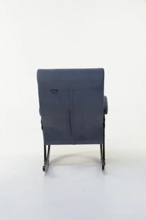Кресло-качалка КОРСИКА 34-Т-AN (темно-синий) в Александровском - alexsandrovskoe.mebel-74.com | фото