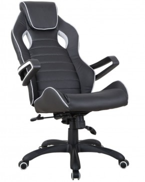 Кресло компьютерное BRABIX "Techno Pro GM-003" (черное/серое, вставки серые) 531814 в Александровском - alexsandrovskoe.mebel-74.com | фото