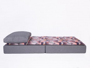 Кресло-кровать бескаркасное Харви (серый-геометрия слейт) в Александровском - alexsandrovskoe.mebel-74.com | фото