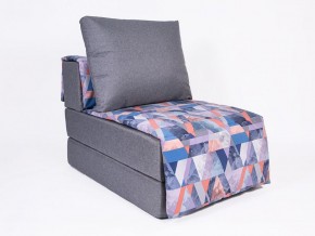 Кресло-кровать бескаркасное Харви (серый-сноу деним) в Александровском - alexsandrovskoe.mebel-74.com | фото