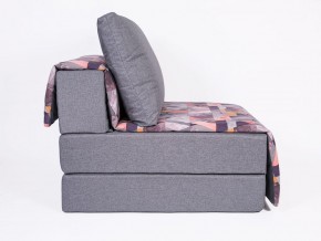 Кресло-кровать бескаркасное Харви (серый-сноу манго) в Александровском - alexsandrovskoe.mebel-74.com | фото