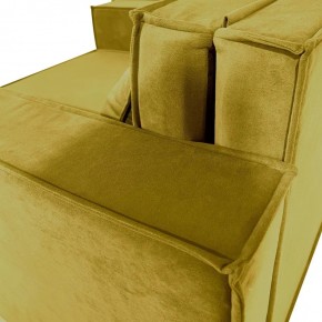 Кресло-кровать Принц КК1-ВГ (велюр горчичный) в Александровском - alexsandrovskoe.mebel-74.com | фото