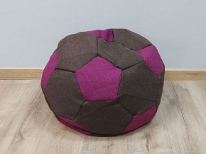 Кресло-мешок Мяч S (Savana Chocolate-Savana Berry) в Александровском - alexsandrovskoe.mebel-74.com | фото