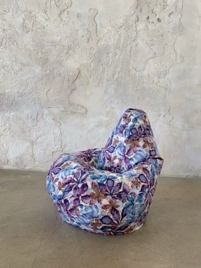 Кресло-мешок Цветы L в Александровском - alexsandrovskoe.mebel-74.com | фото