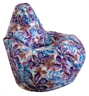 Кресло-мешок Цветы XXXL в Александровском - alexsandrovskoe.mebel-74.com | фото
