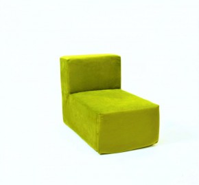 Кресло-модуль бескаркасное Тетрис 30 (Зеленый) в Александровском - alexsandrovskoe.mebel-74.com | фото