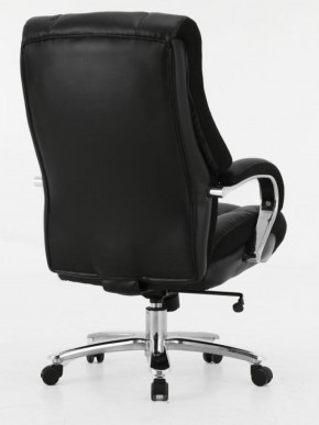 Кресло офисное BRABIX PREMIUM "Bomer HD-007" (рециклированная кожа, хром, черное) 531939 в Александровском - alexsandrovskoe.mebel-74.com | фото