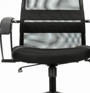 Кресло офисное BRABIX PREMIUM "Stalker EX-608 PL" (ткань-сетка/кожзам, черное) 532090 в Александровском - alexsandrovskoe.mebel-74.com | фото