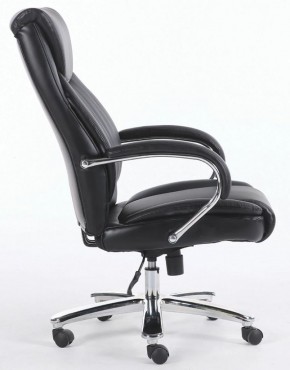 Кресло офисное BRABIX "Advance EX-575" (хром/экокожа/черное) 531825 в Александровском - alexsandrovskoe.mebel-74.com | фото