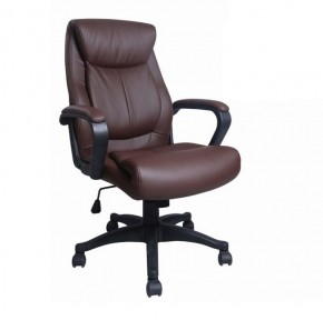 Кресло офисное BRABIX "Enter EX-511" (экокожа/коричневая) 531163 в Александровском - alexsandrovskoe.mebel-74.com | фото
