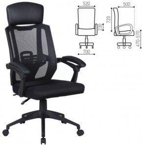 Кресло офисное BRABIX "Nexus ER-401" (черное) 531835 в Александровском - alexsandrovskoe.mebel-74.com | фото