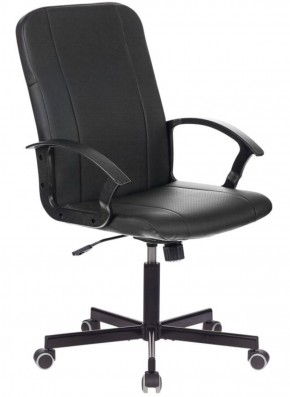 Кресло офисное BRABIX "Simple EX-521" (экокожа, черное) 532103 в Александровском - alexsandrovskoe.mebel-74.com | фото