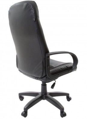 Кресло офисное BRABIX "Strike EX-525" (экокожа черная, ткань черная) 531381 в Александровском - alexsandrovskoe.mebel-74.com | фото