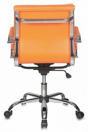 Кресло руководителя Бюрократ CH-993-LOW/ORANGE оранжевый в Александровском - alexsandrovskoe.mebel-74.com | фото