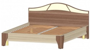 ВЕРОНА Кровать 1600 с основанием (ясень шимо комб.) в Александровском - alexsandrovskoe.mebel-74.com | фото