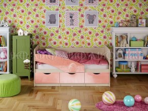 Кровать Бабочки (Розовый металлик) 1600 в Александровском - alexsandrovskoe.mebel-74.com | фото