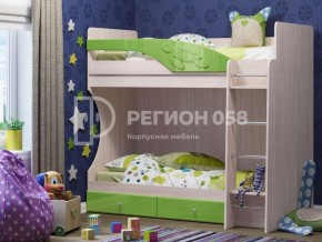 Кровать Бемби МДФ (фасад 3D) в Александровском - alexsandrovskoe.mebel-74.com | фото