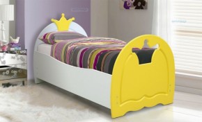 Кровать детская Корона (700*1400) МДФ матовый в Александровском - alexsandrovskoe.mebel-74.com | фото
