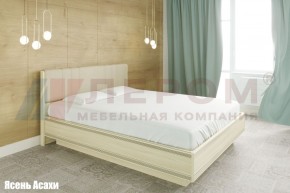 Кровать КР-1013 с мягким изголовьем в Александровском - alexsandrovskoe.mebel-74.com | фото