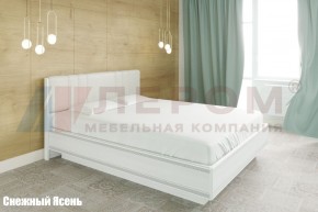 Кровать КР-1014 с мягким изголовьем в Александровском - alexsandrovskoe.mebel-74.com | фото