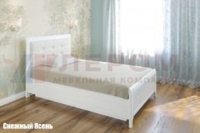 Кровать КР-1031 с мягким изголовьем в Александровском - alexsandrovskoe.mebel-74.com | фото