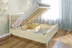 Кровать КР-1034 с мягким изголовьем в Александровском - alexsandrovskoe.mebel-74.com | фото