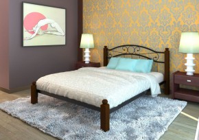 Кровать Надежда Lux 1200*1900 (МилСон) в Александровском - alexsandrovskoe.mebel-74.com | фото