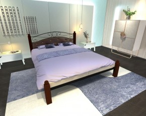 Кровать Надежда Lux 1200*1900 (МилСон) в Александровском - alexsandrovskoe.mebel-74.com | фото