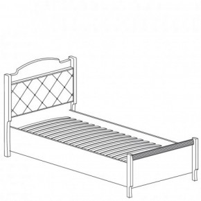 Кровать одинарная №865 "Ралли" в Александровском - alexsandrovskoe.mebel-74.com | фото