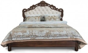 Кровать с мягким изголовьем Патрисия (1600) караваджо в Александровском - alexsandrovskoe.mebel-74.com | фото
