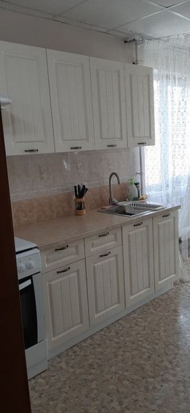 Кухня модульная Луксор серый-белый в Александровском - alexsandrovskoe.mebel-74.com | фото