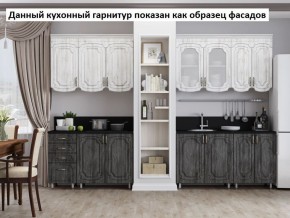 Кухня Скарлетт 1.6 №2 (с ящиками) в Александровском - alexsandrovskoe.mebel-74.com | фото