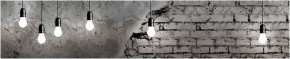Кухонный фартук с тиснением «бетон» матовый KMB 020 (3000) в Александровском - alexsandrovskoe.mebel-74.com | фото