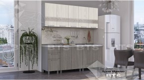 Кухонный гарнитур Амели 2.0 (ясень белый/белый) в Александровском - alexsandrovskoe.mebel-74.com | фото