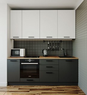 Кухонный гарнитур Вегас 2200 (Стол. 26мм) в Александровском - alexsandrovskoe.mebel-74.com | фото