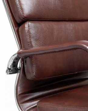 Офисное кресло для руководителей DOBRIN ARNOLD LMR-103F коричневый в Александровском - alexsandrovskoe.mebel-74.com | фото