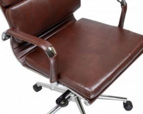 Офисное кресло для руководителей DOBRIN ARNOLD LMR-103F коричневый в Александровском - alexsandrovskoe.mebel-74.com | фото
