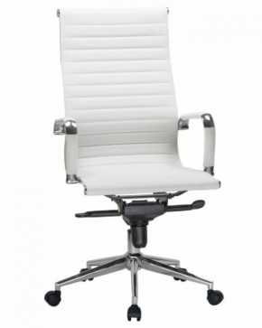 Офисное кресло для руководителей DOBRIN CLARK LMR-101F белый в Александровском - alexsandrovskoe.mebel-74.com | фото
