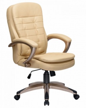 Офисное кресло для руководителей DOBRIN DONALD LMR-106B бежевый в Александровском - alexsandrovskoe.mebel-74.com | фото