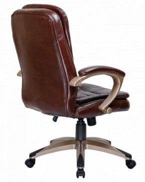 Офисное кресло для руководителей DOBRIN DONALD LMR-106B коричневый в Александровском - alexsandrovskoe.mebel-74.com | фото